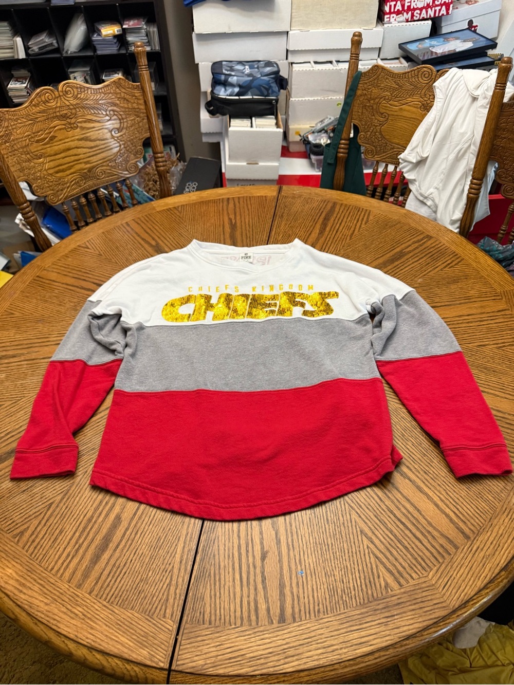 Victoria's Secret PINK KC Chiefs Sweatshirt